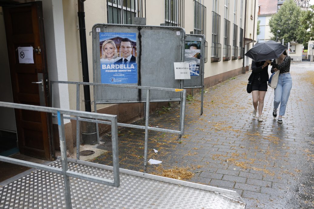 法國國會選舉開跑 極右翼領跑選前民調