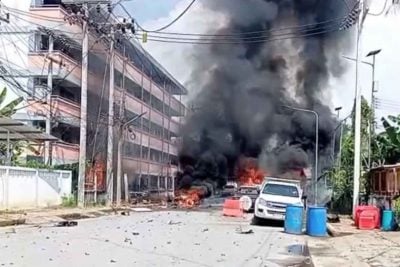 泰南也拉发生爆炸  酿1死18伤