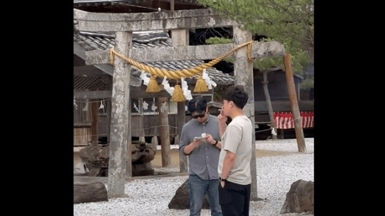 看世界）违规吸烟乱丢烟蒂 长崎和多都美神社禁韩国客