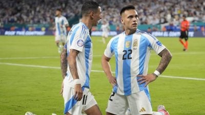 美洲盃|勞塔羅梅開二度  阿根廷3戰全勝闖8強