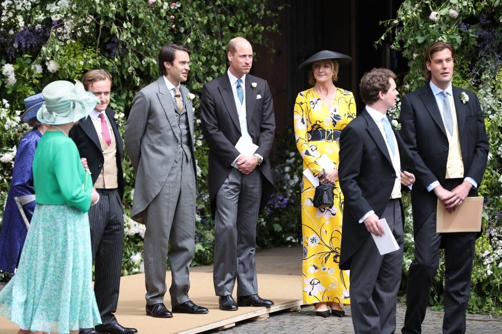 英千亿富豪西敏公爵小登科 威廉王子礼堂上全程当“引座员”