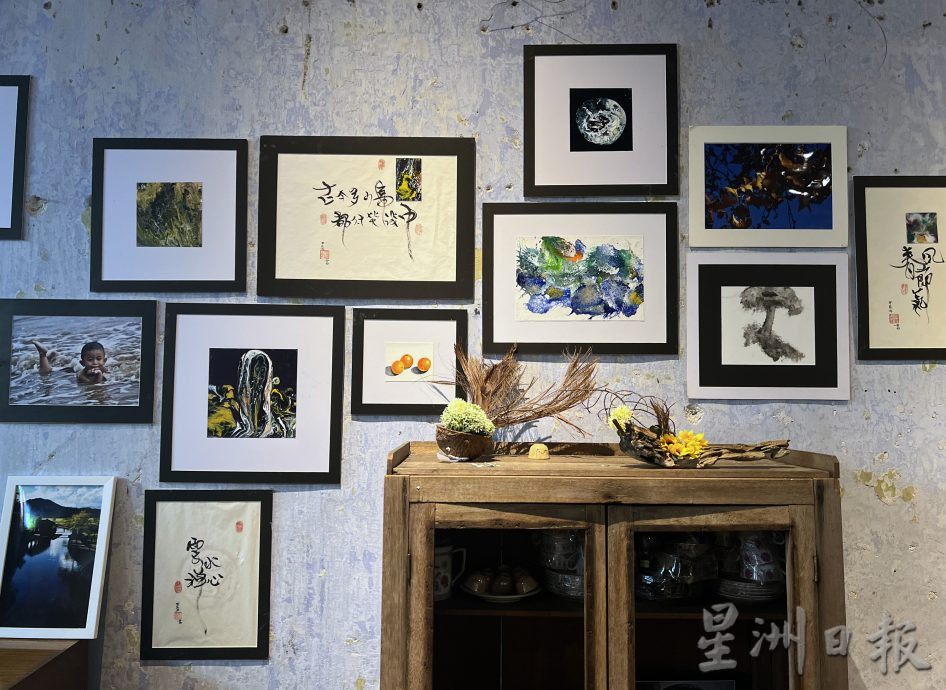 许锦芳自学多元艺术 逾百幅作品锡米巷展出