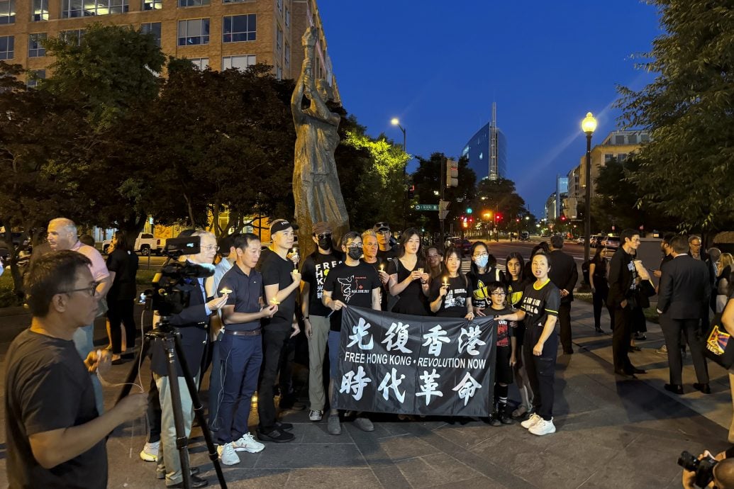 香港没有蠋光  海外接力悼念六四  台湾朝野：捍卫民主、勿忘历史、平反六四