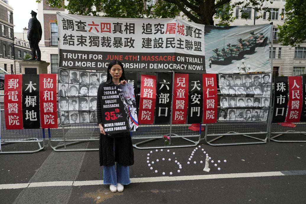 香港没有蠋光  海外接力悼念六四  台湾朝野：捍卫民主、勿忘历史、平反六四