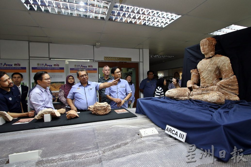 （全国）吉打考古遗址发现完整坐佛佛像　历史比印尼柬埔寨更久远