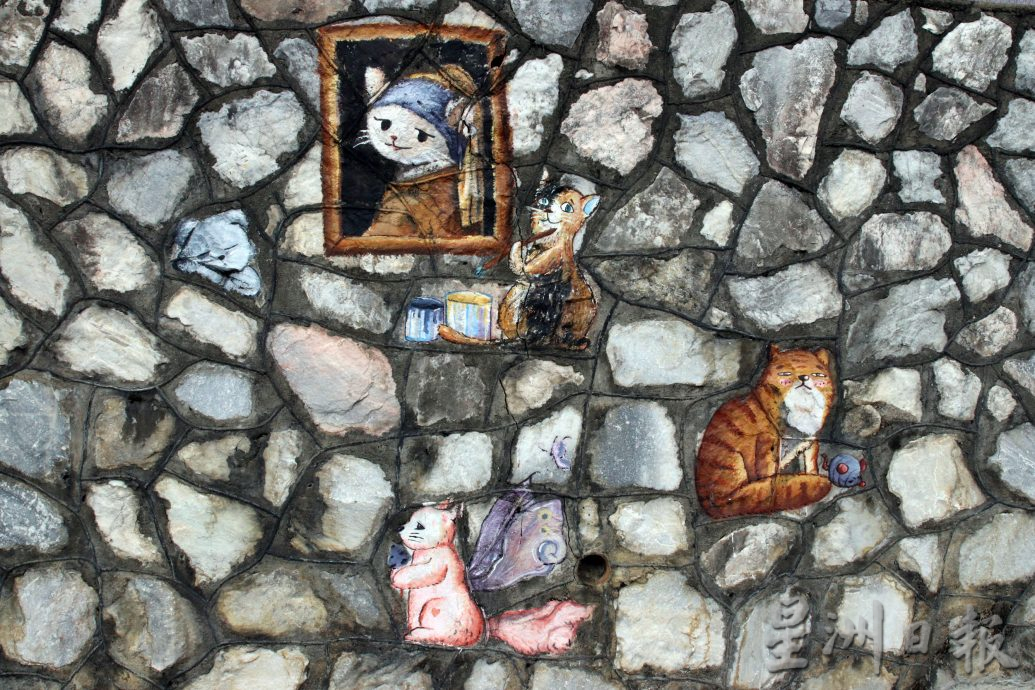 星角攝：萬茂新村最熟悉的一道風景—街畫