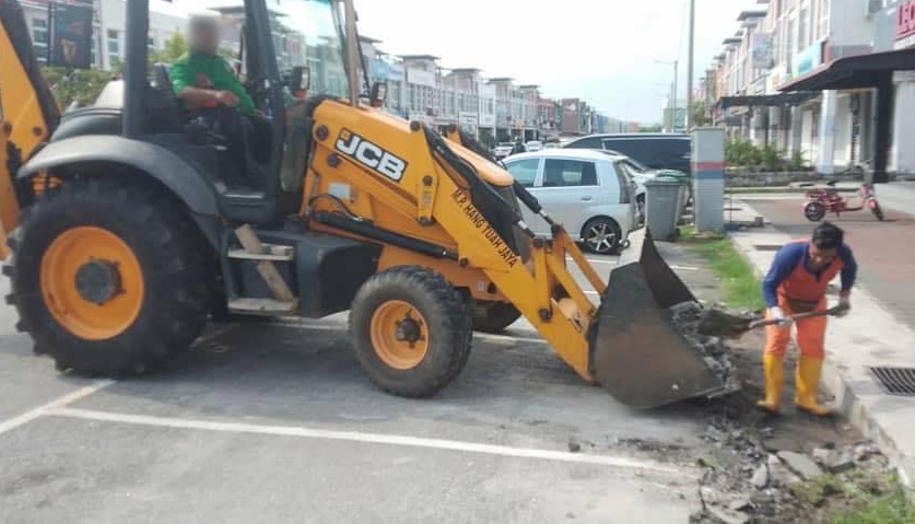 （古城封面主文）漢都亞再也市議會展開零障礙行動，清除停車位及公共場所的障礙物