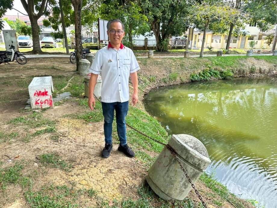 （古城封面主文）甘榜仄迪蓄水池現魚屍及發臭