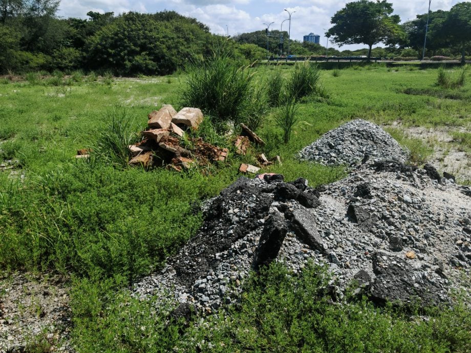 （古城第六版主文）閒置填海區成為非法垃圾場