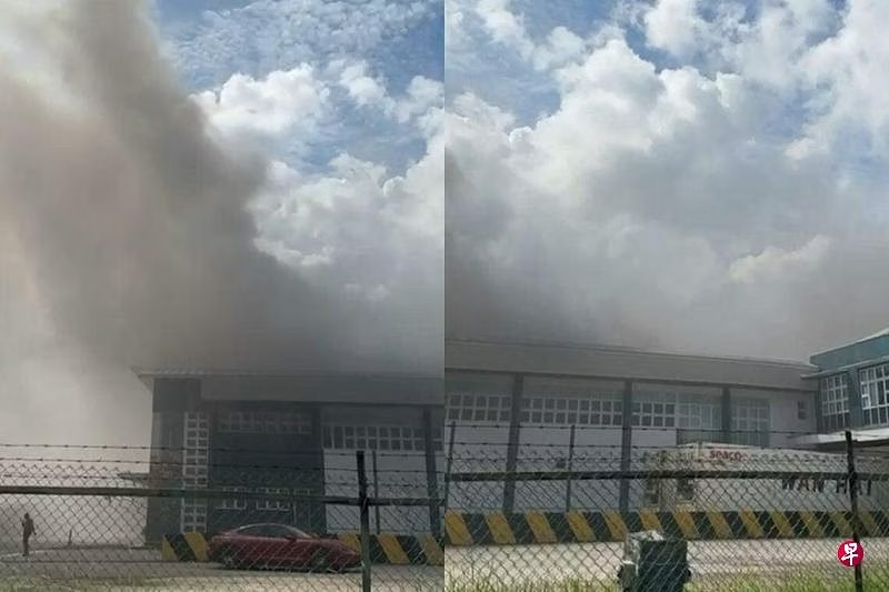 （已簽發）柔：獅城二三事：裕廊漁港火患冒大量濃煙 40人疏散一消防員送院