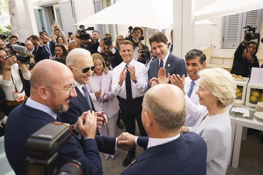 G7峰会次日 聚焦中国生产过剩和亚太安全议题