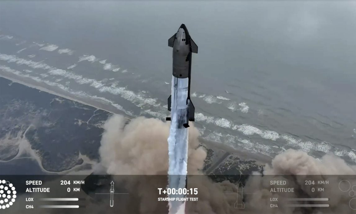 SpaceX星舰完成第4次试射 首度实现海面软著陆