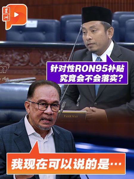 【国会一幕】安华回应会否落实针对性RON95补贴