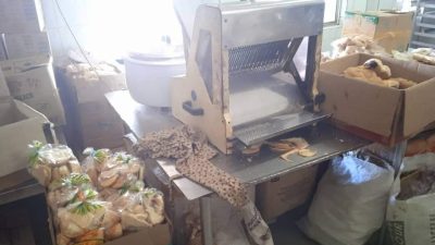 麵包廠不衛生 遭勒令關閉14天清理