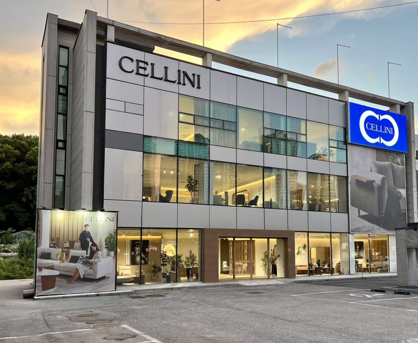 Three-story Cellini store in Pangyo