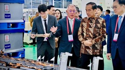 印尼首家电动车电池厂揭幕  为丰富镍矿增添附加值