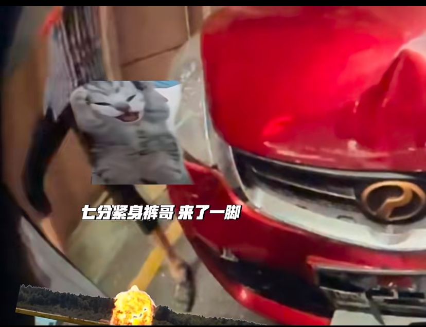 喜提特斯拉不到1個月被撞 車主被挑釁下秒去報警