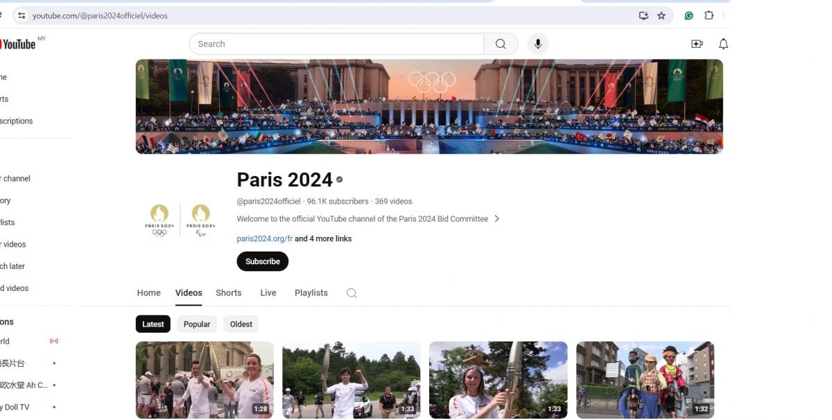 图求真：法国巴黎奥运宣传影片