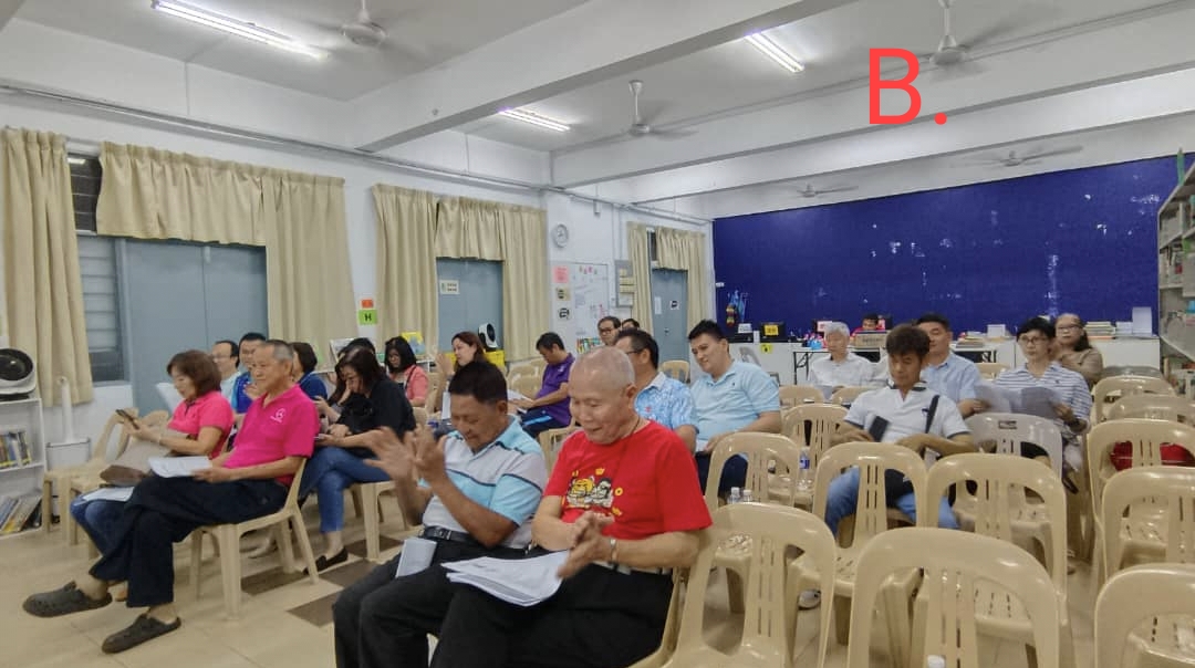 大都会/蒲种竞智华文学校赞助人大会因争议流会