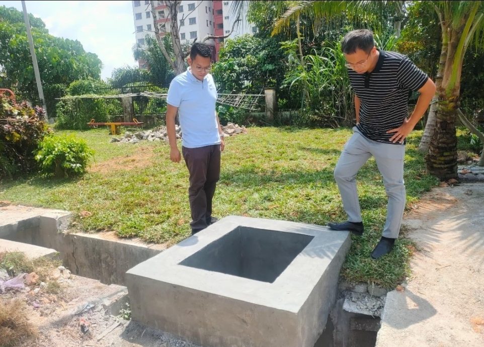 增设排水沟解决闪电水灾