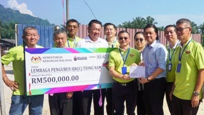 萬津中南學校建禮堂   獲首相署50萬特別撥款