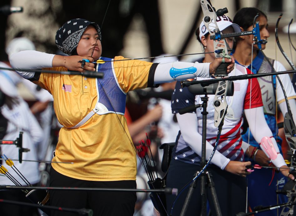 巴黎奥运女射箭反曲弓排位赛| 韩女林是见刷世界纪录  莎琪拉改写个人最佳