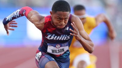成美国最年轻奥运田径男选手  16岁威尔逊新星闪耀