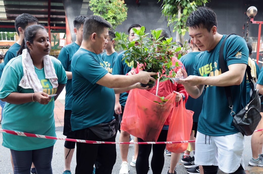 全球复蔬公益路跑，推广环保和蔬食