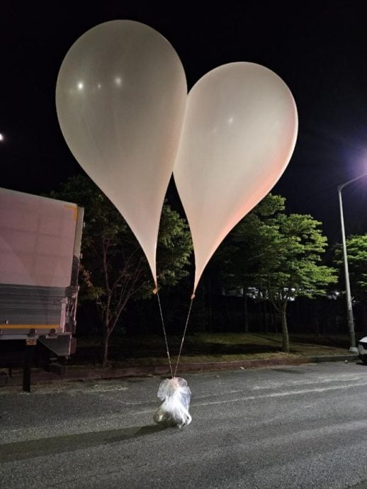 朝鲜飘送大量垃圾气球 影响韩国数千趟航班
