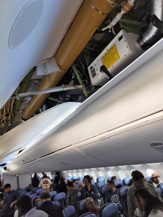 波音787遇亂流下墜釀40人傷！乘客“撞進”天花板、座椅折斷