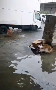 清晨豪雨 甲洞TSI工業園又水災