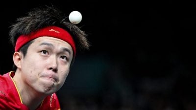 巴黎奥运会乒乓 | 男单头号种子32强意外输球  王楚钦：球拍不是输球理由