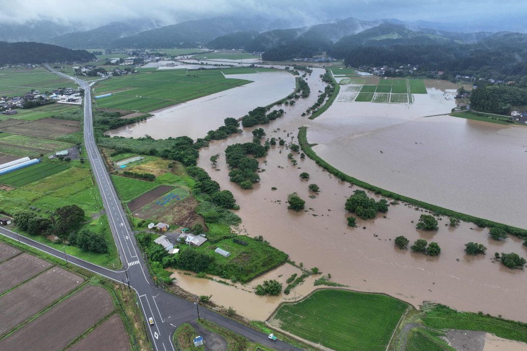 看世界/日本山形县秋田县破纪录大雨 酿2死3失联