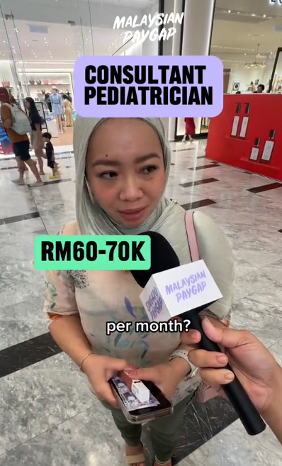 私人醫院醫生月薪近RM7萬 女醫生感嘆與政府醫院差4倍