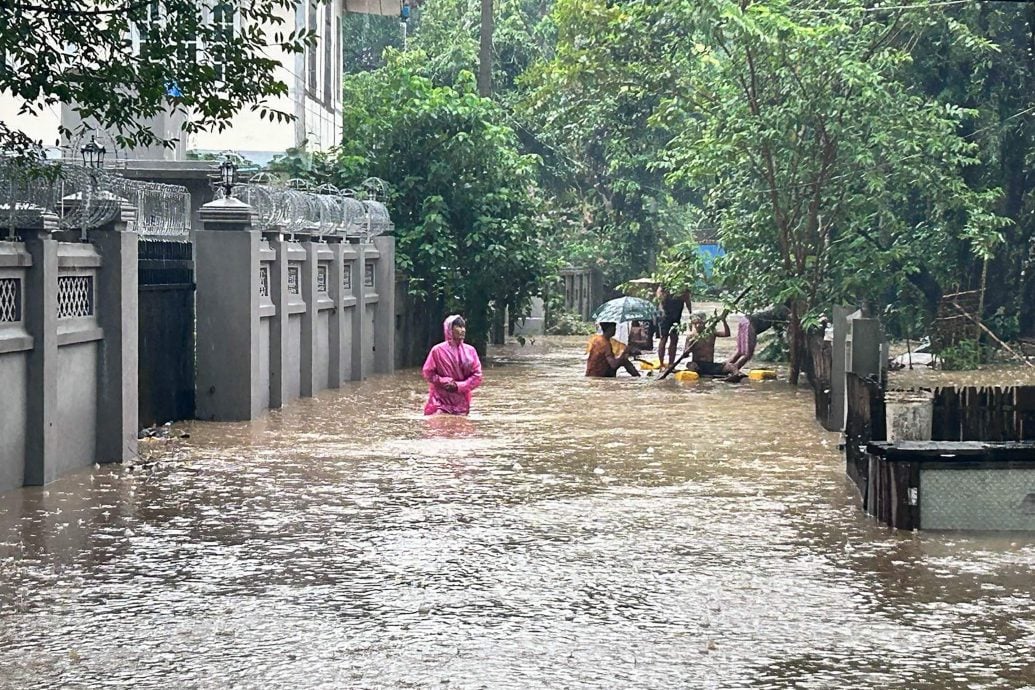 緬甸北部洪水 斷網斷電 數千人受困