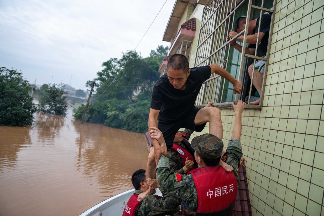 超警戒洪水襲長江中下游 最長曆時“15天”