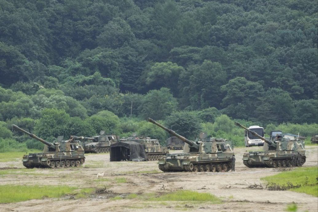 韩国时隔6年恢复边境砲击训练　动员K-9自走砲 