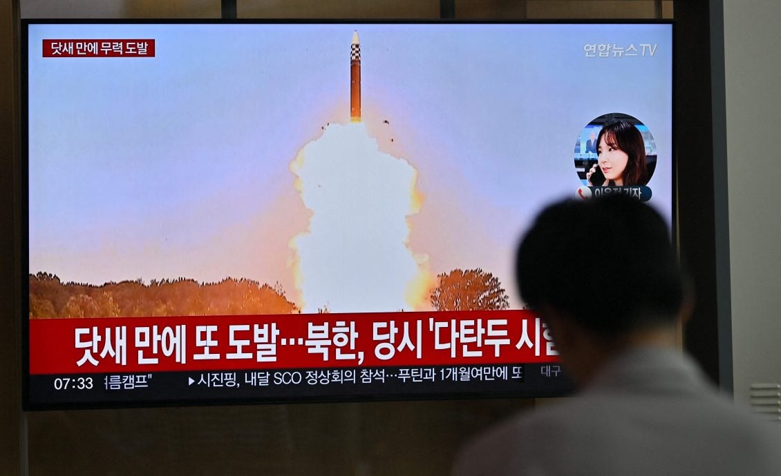 韓證實朝試射2枚彈道飛彈 已加強偵察戒備
