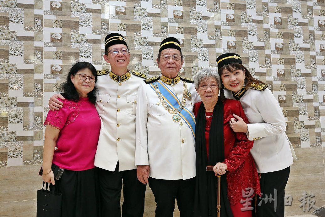 （全國版）檳州元首75歲華誕　林吉祥感恩獲冊封拿督斯里烏達瑪勳銜