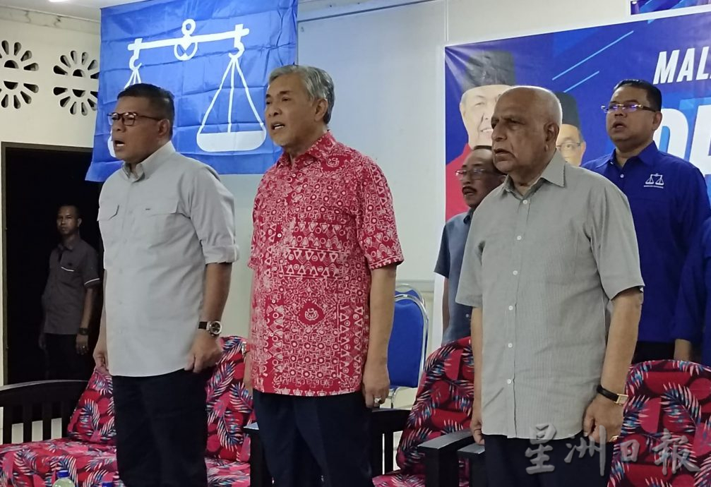 阿末扎希：国阵倾全力在双溪峇甲助选，有信心希盟能在能吉里补选倾力相助