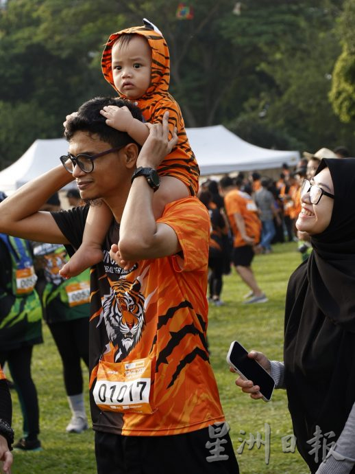 1200人参与“Run For Tigers” 聂纳兹米促关注濒危马来亚虎