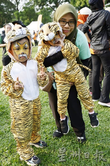 1200人參與“Run For Tigers” 聶納茲米促關注瀕危馬來亞虎