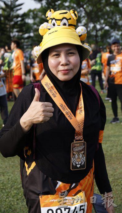 1200人参与“Run For Tigers” 聂纳兹米促关注濒危马来亚虎