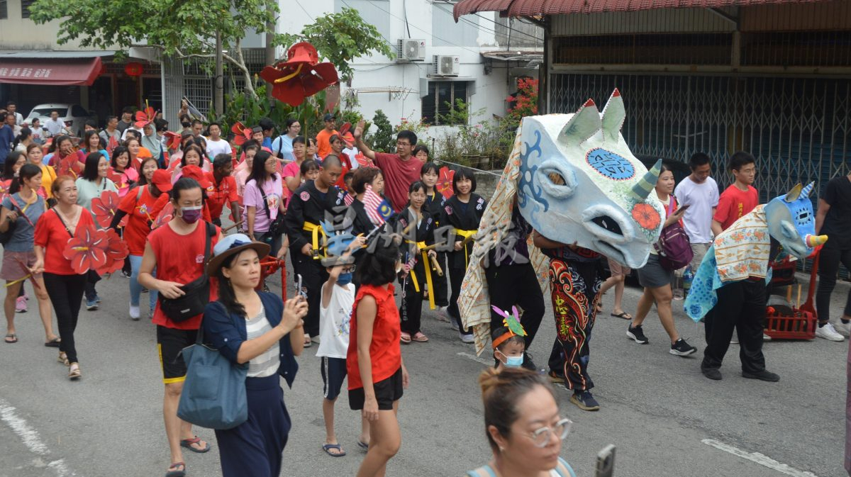 （大北馬）喬治市藝術節把“網寮故事”搬上街頭