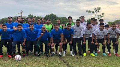 雙溪峇甲補選|足球友誼賽3比2希盟勝 沙努西：“場邊觀眾國盟贏”