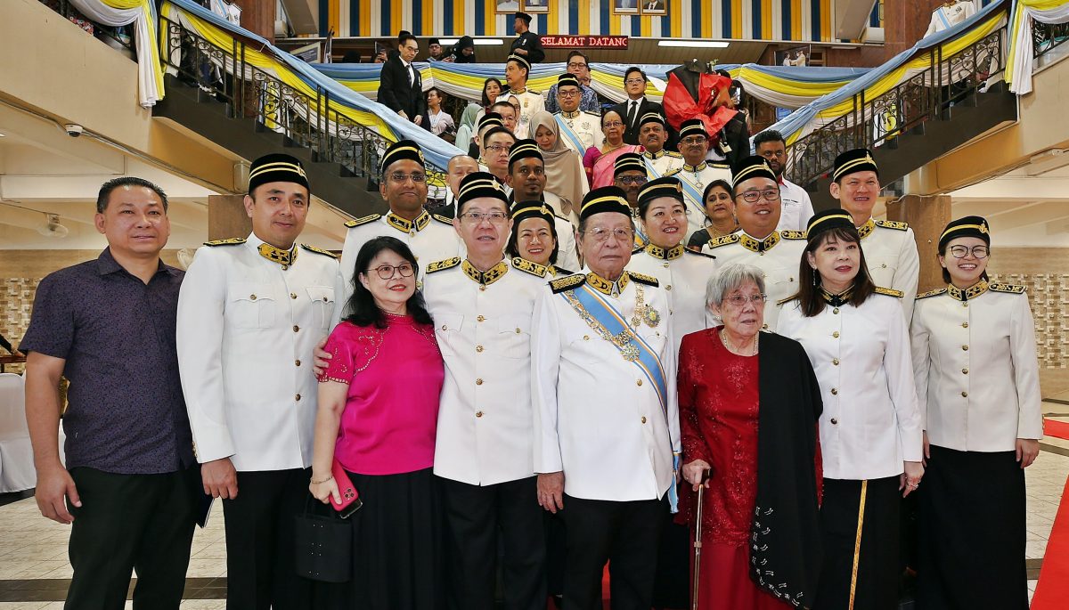 （大北马）槟州元首华诞册封首批235人  林吉祥受封拿督斯里乌达玛  //主主