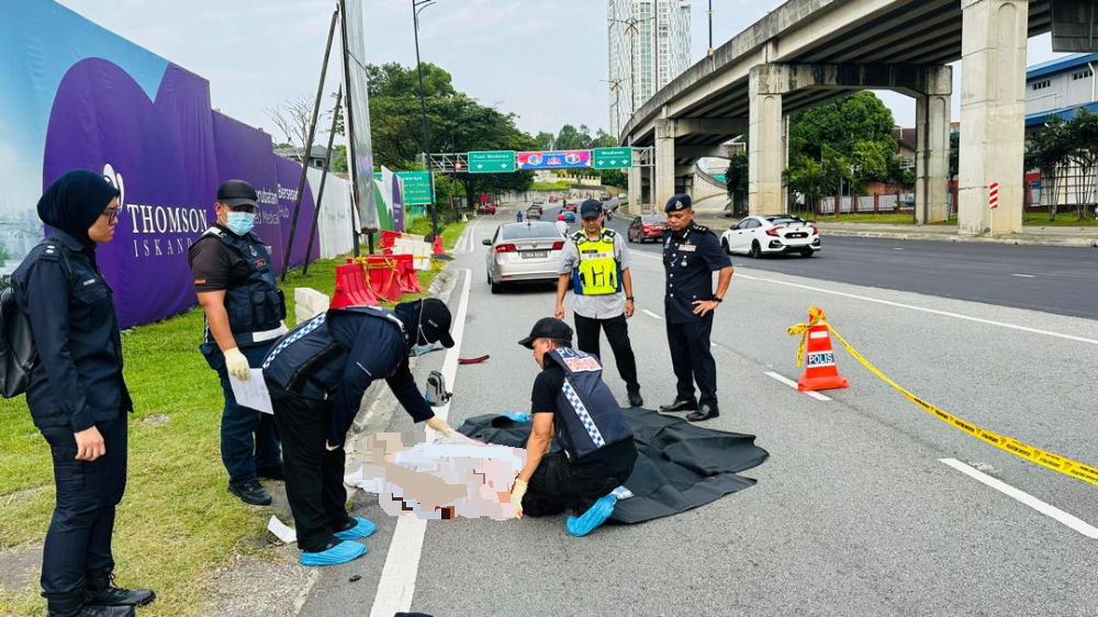 （已签发）柔：东疏大道撞后逃1行人毙命，警寻目击者助查