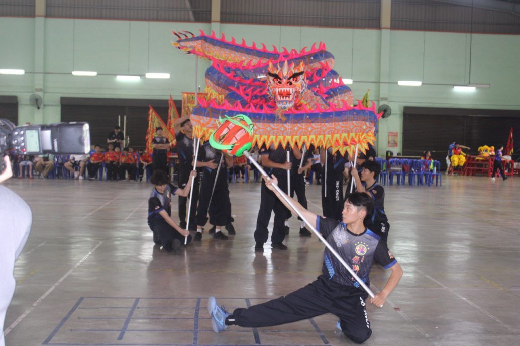 （已签发）柔：庆马中建交50周年 14队伍交流龙狮文化