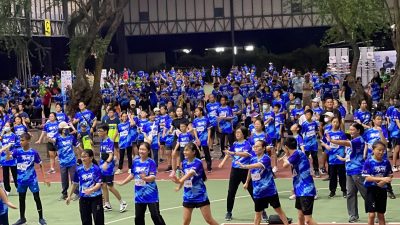 麻坡“全國友誼義跑” 4000跑者雨中為校籌款