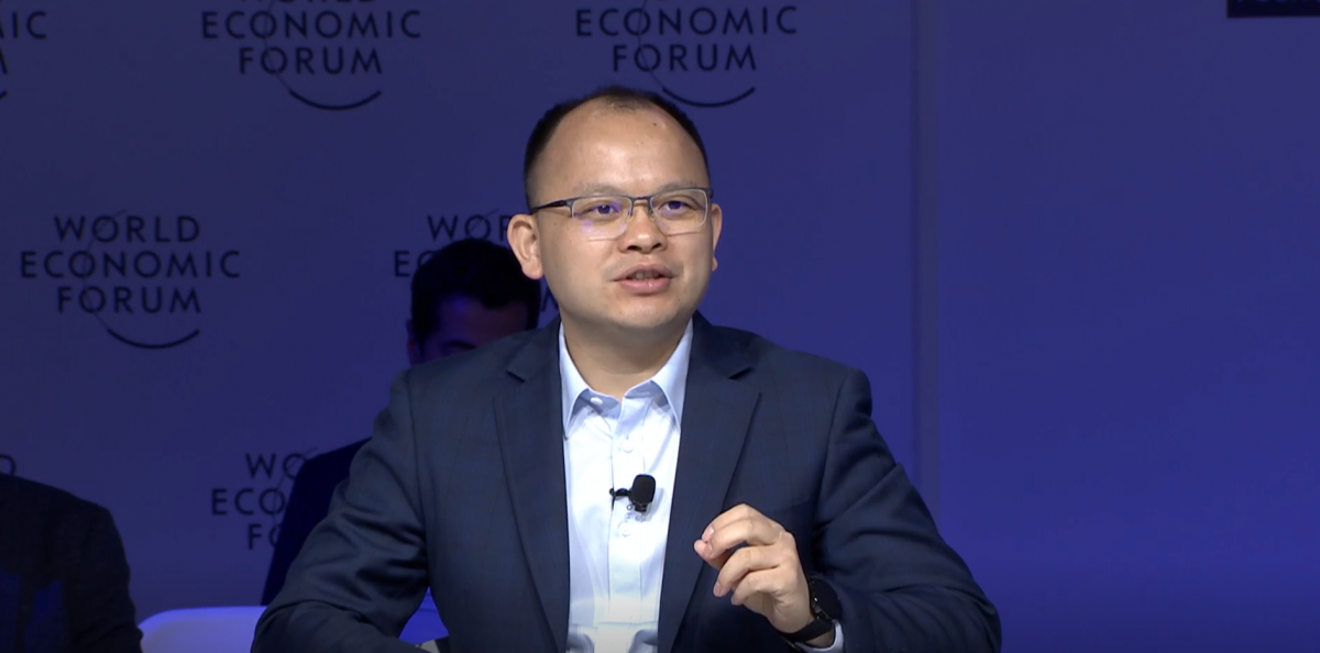 Bill Deng, Founder and CEO of XTransfer, serves as a speaker at the 2024 “Summer Davos